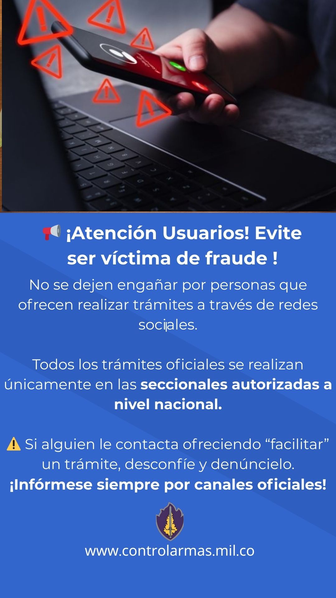 EVITE FRAUDE